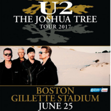 u2 the joshua tree tour boston